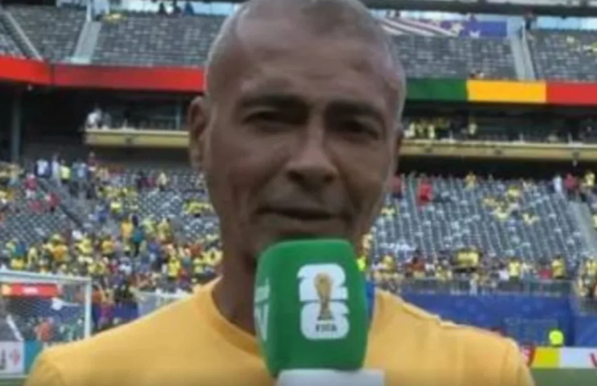 Justiça Manda Penhorar o Cachê de Romário na CazéTV para Pagar Dívida de R$ 32,4 Milhões