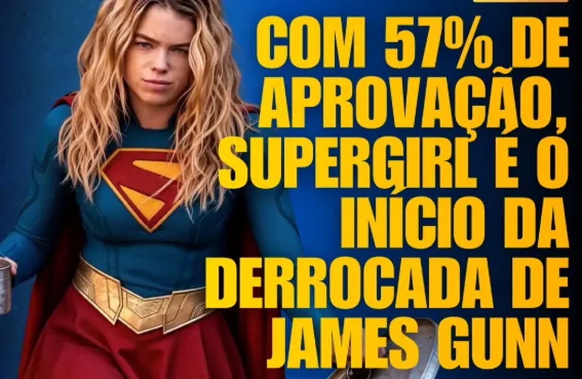 Com 57% de Aprovação, Supergirl Escancara a Primeira Grande Crise do DCU de James Gunn