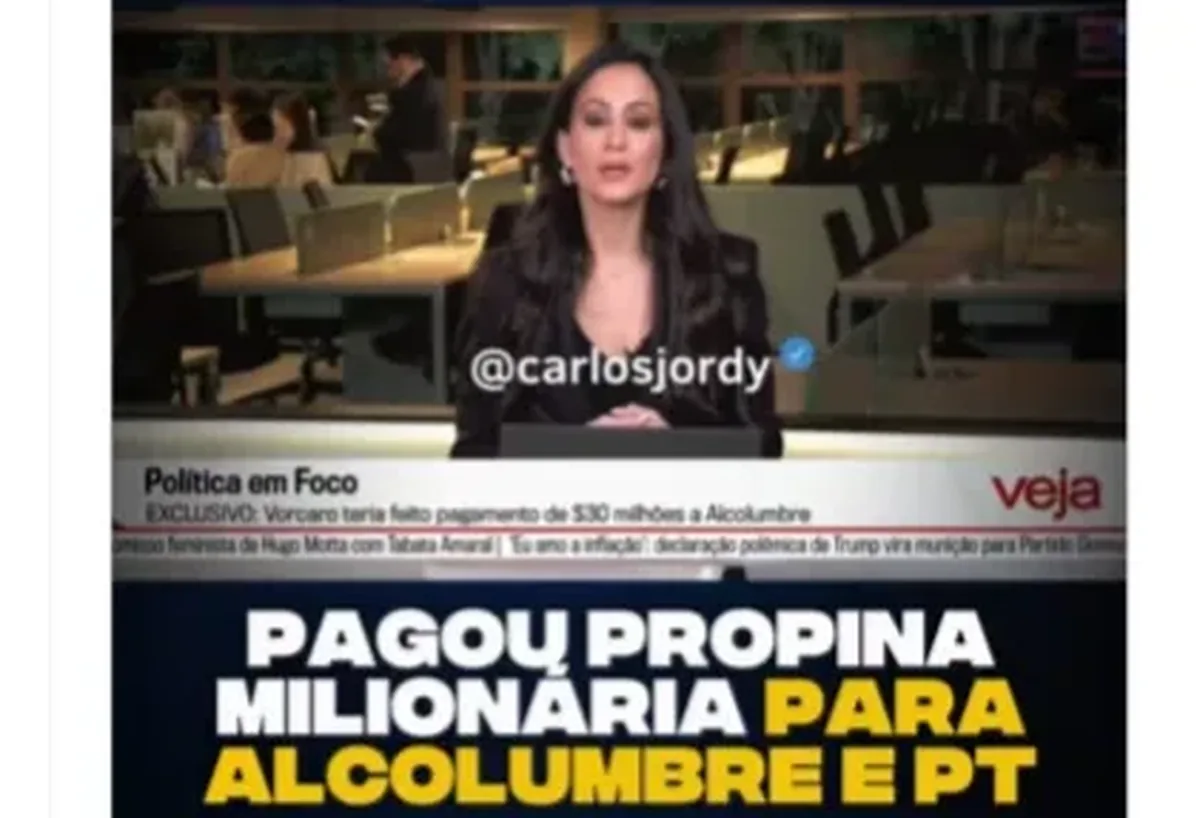 Vorcaro afirma à PGR ter pago US$ 30 milhões a Alcolumbre e explica travamento da CPMI
