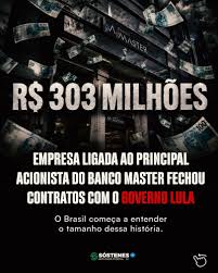 Empresa ligada a Daniel Vorcaro fecha R$ 303 milhões em contratos com o governo Lula