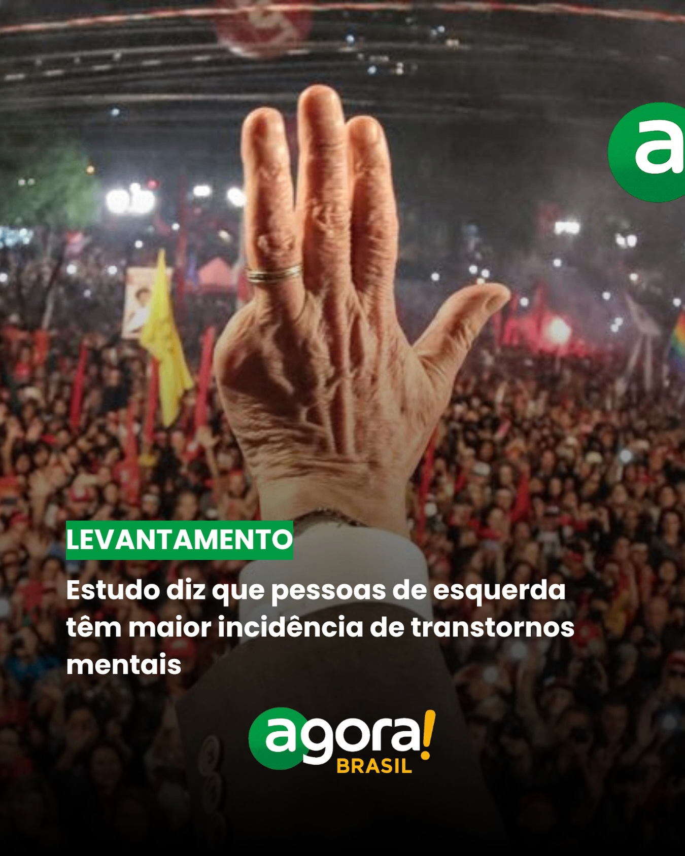 Estudo polêmico associa eleitores de esquerda a maior incidência de TDAH e ansiedade generalizada