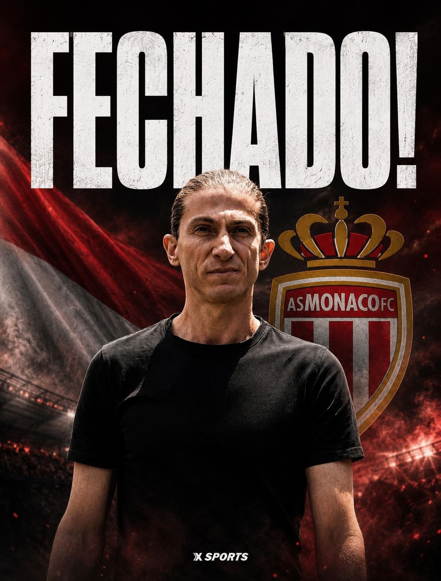 Confirmado! Filipe Luís assume o comando do Monaco a partir da temporada 2026/27