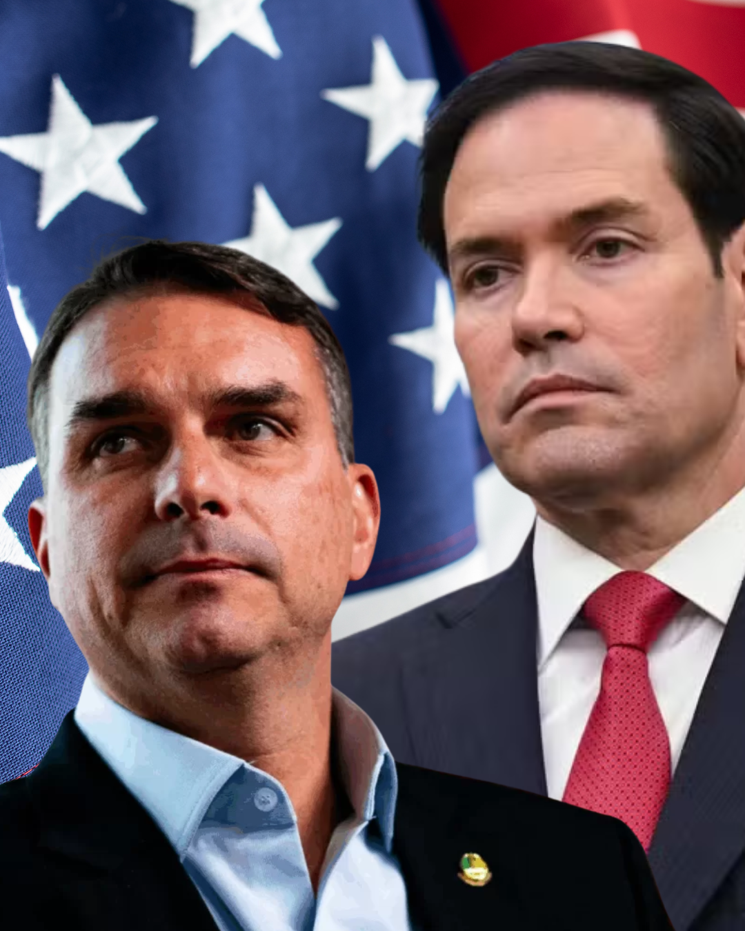 Após reunião com Trump, Flávio Bolsonaro avança no coração da diplomacia americana e encontra equipe de Marco Rubio