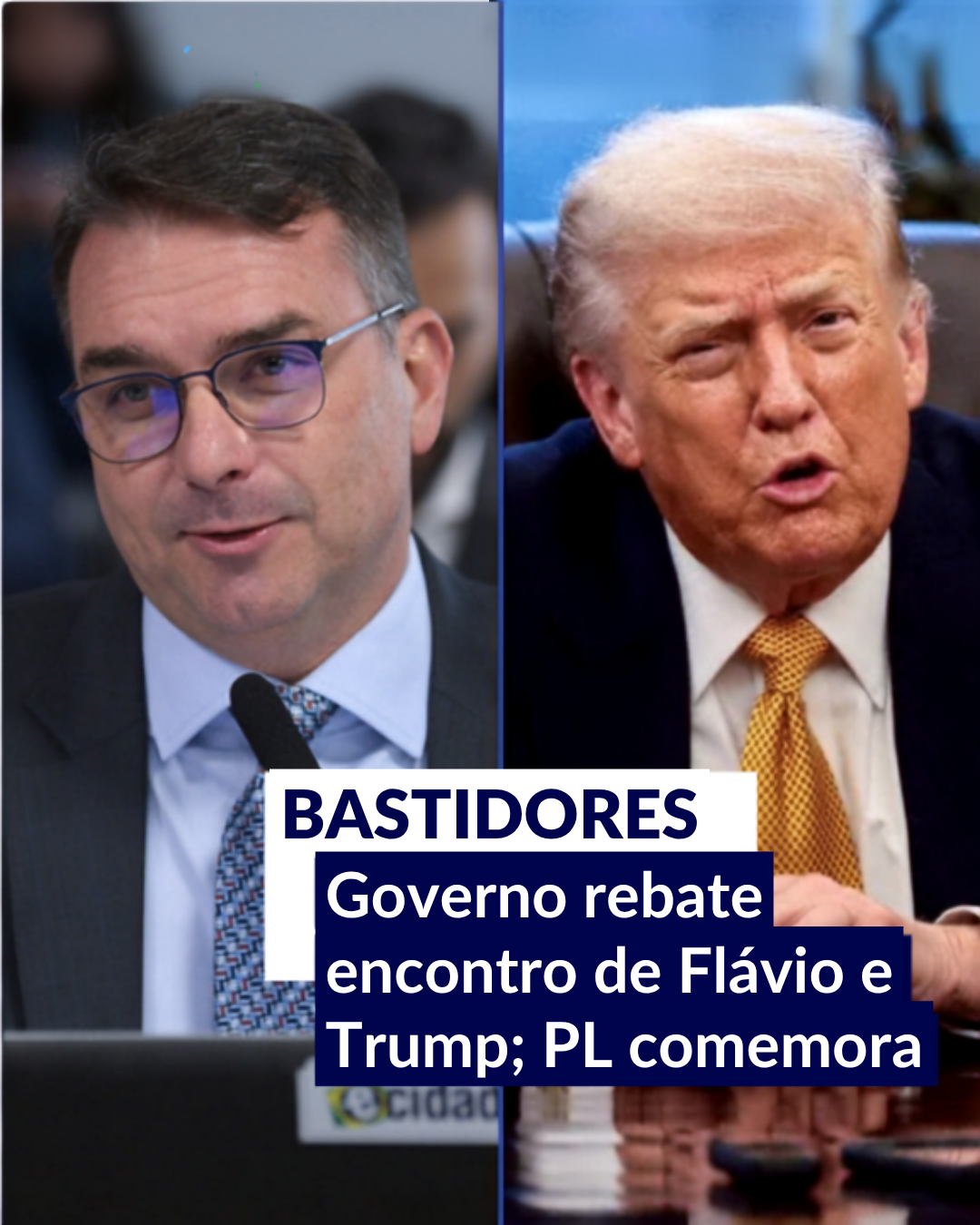 Governo Lula reage com nervosismo a encontro Flávio–Trump e fala em “subserviência”; PL comemora vitória política