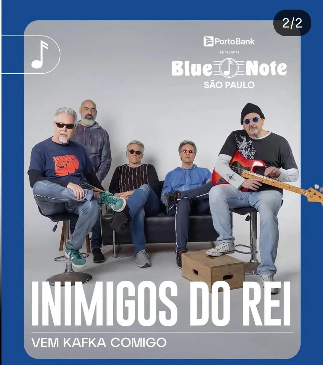 Inimigos do Rei voltam aos palcos com show no Blue Note SP e prometem reviver clássicos