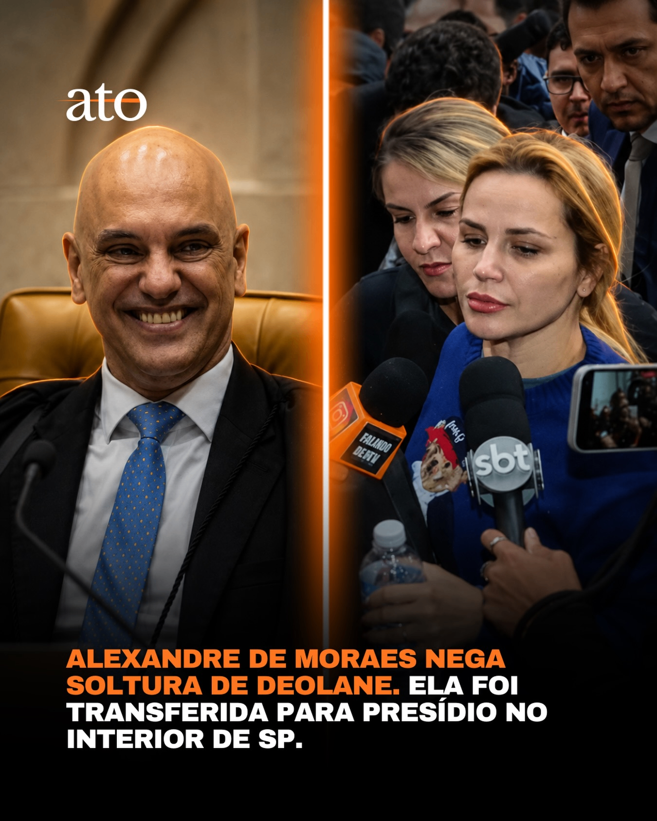 Alexandre de Moraes nega soltura de Deolane Bezerra; influenciadora é transferida para presídio no interior de SP