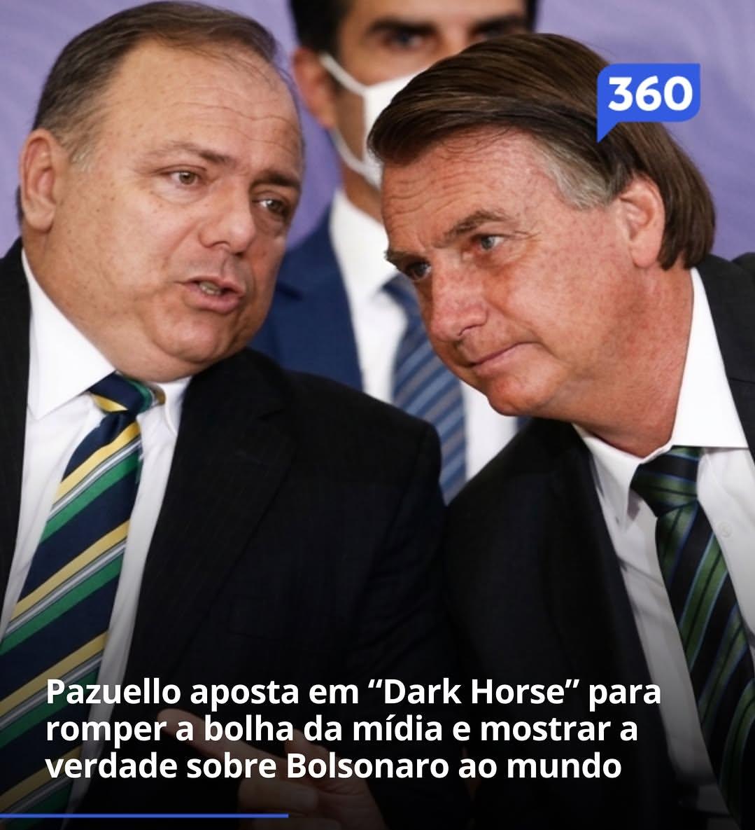 Pazuello aposta em “Dark Horse” para romper bolha da mídia e levar versão de Bolsonaro ao mundo