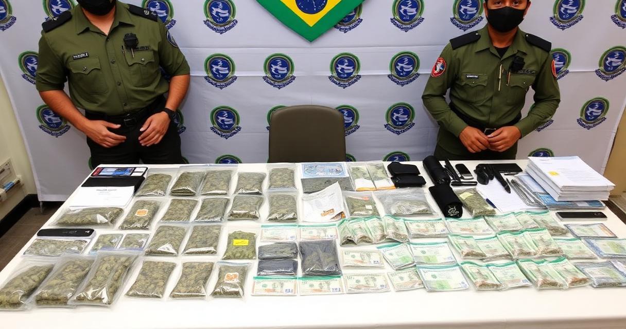 Operação em Sapé: Força Tática prende dupla e apreende quase 600 porções de drogas
